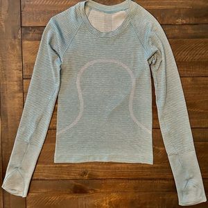 lululemon Swiftly Tech LS 2.0 *Race (Striped)
